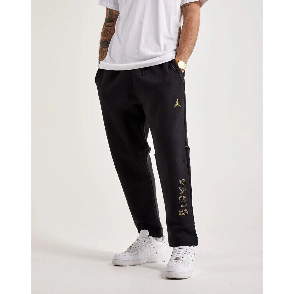 Nike Air Jordan PSG Paris Saint-Germain Fleece Jogger Size 3XL Black DV0621 010